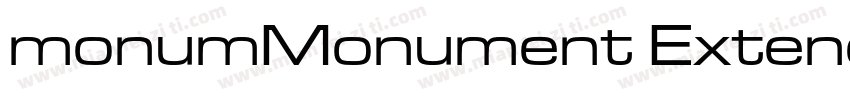 monumMonument Extend字体转换